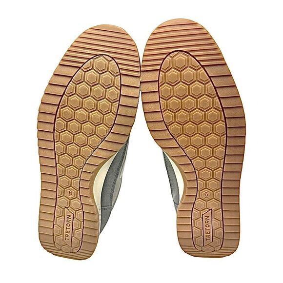 Tretorn Rawlins2 NWOB Women’s Gray Blue Vintage White Size 6 Medium - Picture 3 of 9